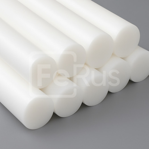 Стержень натуральный 200х2000 мм ПВДФ ТУ 22.21.10-011-17152852-2019